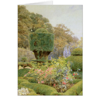 Vintage Engelska Garden, Ro och Pinks av Elgood Hälsningskort