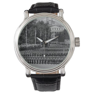 Vintage England Guards marscherar långsamt Armbandsur