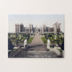 Vintage England jigszawa, Windsor Castle Pussel