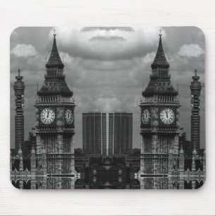Vintage England London-postkontor torn Big ben M Musmatta