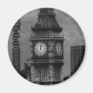 Vintage England London posttorn Big ben Magnet