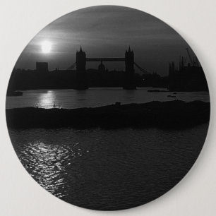 Vintage England London sunset Torn Bridge 1970 Knapp