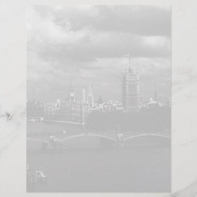 Vintage England London The River Thames (Framsida)