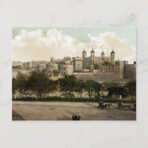 Vintage England, London Torn Vykort