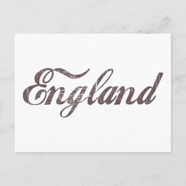 Vintage England Vykort (Framsida)