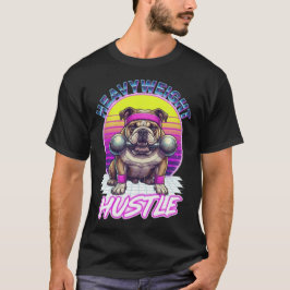 Vintage English Bulldog Athletic Club - Retro Hund T Shirt