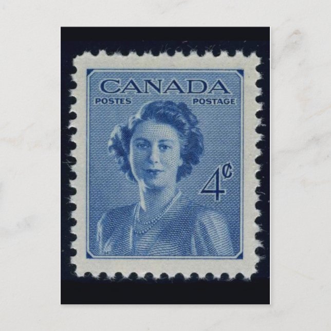 Vintage Engraved Frimärke vycard Vykort (Framsida)