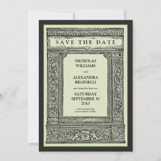 Vintage Engraved Ram Spara datum (sage/black) Datumet