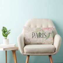 Vintage Ephemera Paris Grunge Botanisk