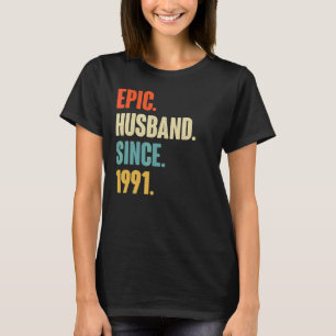 Vintage Epic Make sedan 1991 31a Bröllop Anive T Shirt