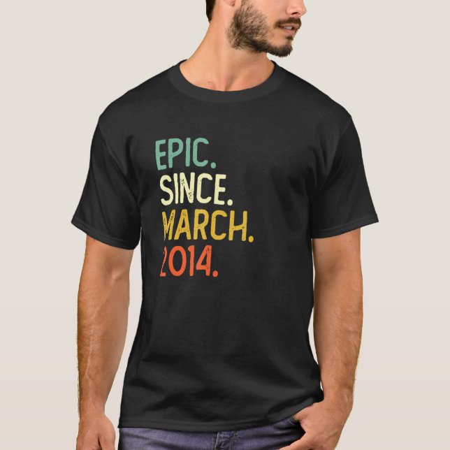 Vintage Epic sedan mars 2014 T Shirt (Framsida)