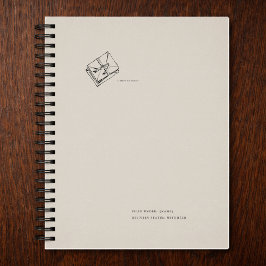 Vintage Epistolary Aesthetic Anteckningsbok