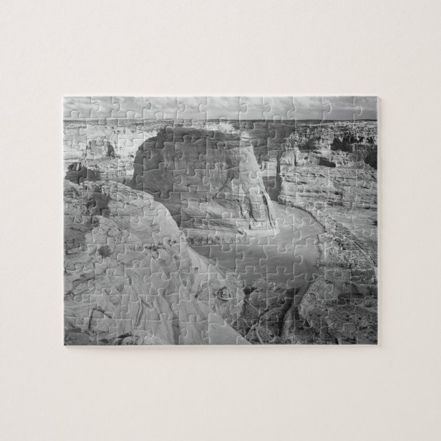 Vintage-Era Ansel Adams Canyon-foto Pussel (Horisontell)