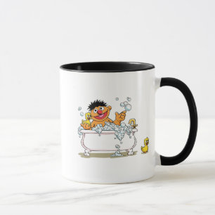 Vintage Ernie i badkaret Mugg