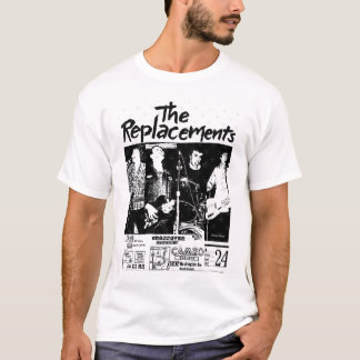 Vintage Ersättningsprogrammet konserterar grafisk  T Shirt
