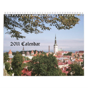 ~-vintage Estland för 2011 kalender