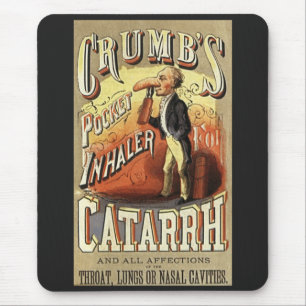 Vintage Etikett Konst, Crumb's Fickinhalator För A Musmatta