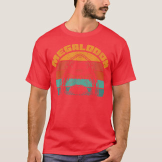 Vintage Etinct Shark Älskare Största havsarter m T Shirt