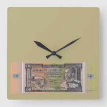 Vintage etiopisk Birr-sedel