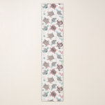 Vintage etnisk sköldpadda mönster sjal<br><div class="desc">Höj stil med vår boho-sköldpaddsdesign som inspirerats av natur, kultur och komplicerade detaljer. Denna etniska sköldpadda mönster blandar på ett vackert sätt traditionella motiv och modern bioestetik, perfekt för hemdekor, kläder och tillbehör. Bemra kustvibes med bohemisk havssköldpaddskonst, perfekt för hav och natur älskare. Varje biet illustrerar stamsköldpaddan med djärvt linjer...</div>
