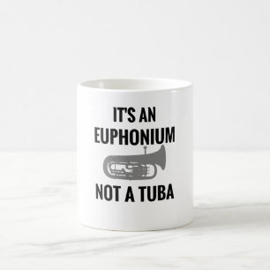 Vintage Euphonium-gåvor Euphonium Player-present Kaffemugg