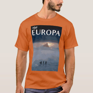 Vintage Europa Tourism Advert T Shirt
