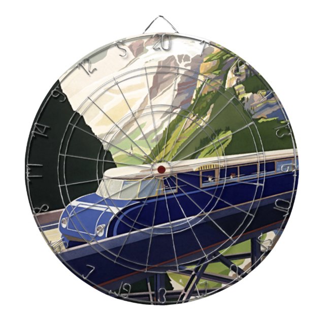 Vintage Europe Rail Travel Piltavla (Framsidan)