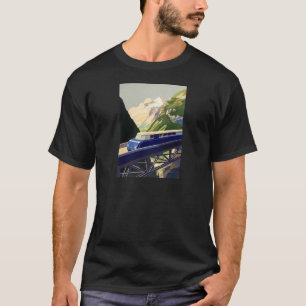 Vintage Europe Rail Travel Tee