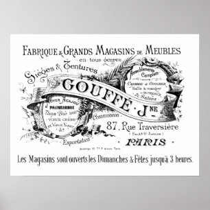 Vintage European Manufacturers Annons Poster