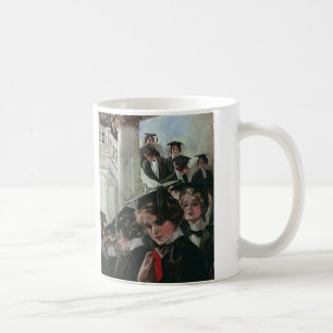 Vintage-examen, examensceremoni kaffemugg