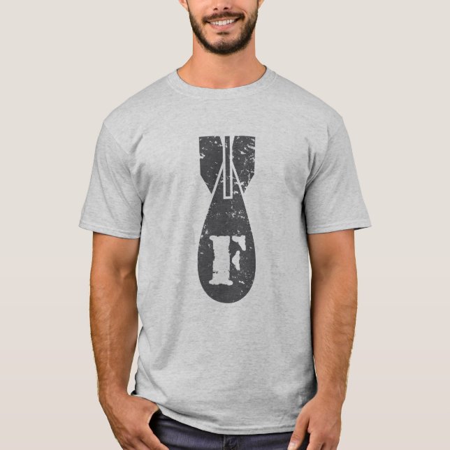 Vintage F-Bomb Funny T-Shirt (Framsida)
