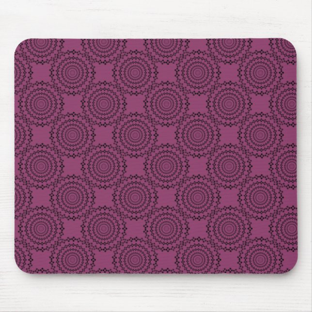 Vintage Fab Mousepad, Burgundy Musmatta (Framsidan)