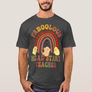 Vintage FABOLOUS HEAD START TEACHER-kostym detta T Shirt