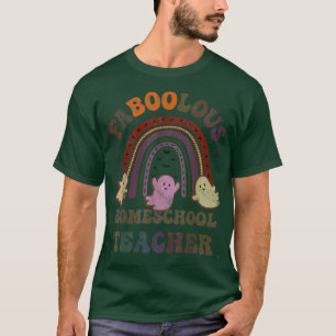 Vintage FaBOOlous HOMESCHOL TEACHER T Shirt