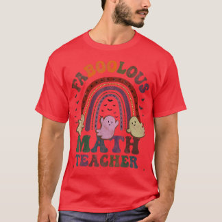 Vintage FaBOOlous MATH TEACHER-kostym Det här är m T Shirt