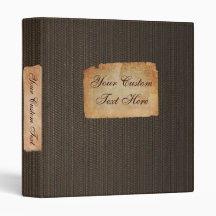 Vintage Fabric Anpassningsbar 1-tumsfack