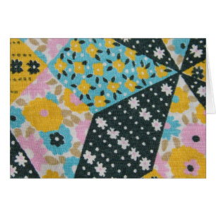 Vintage Fabric Hälsningskort