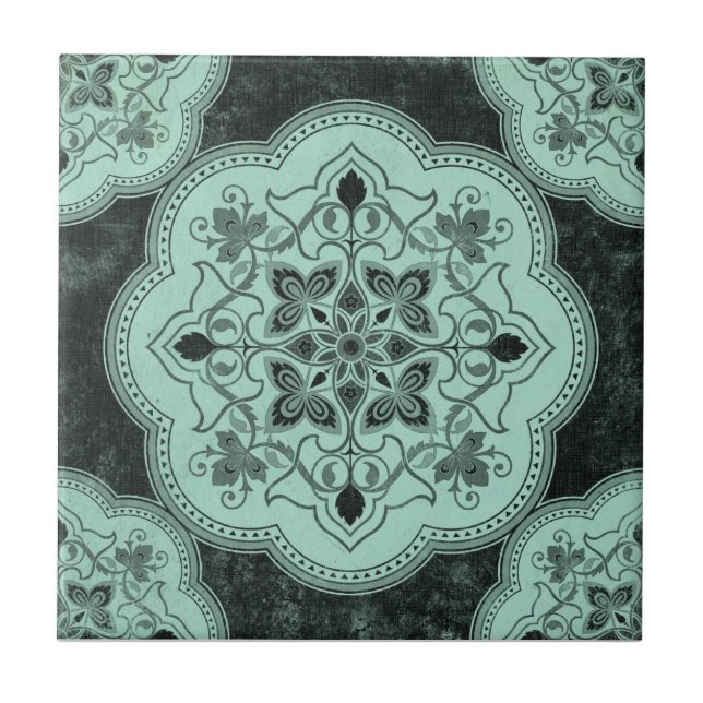 Vintage Fabric Kakelplatta (Framsidan)