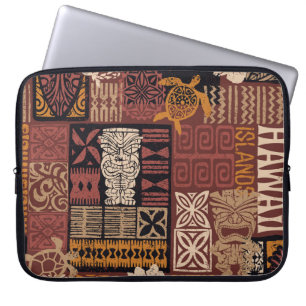 Vintage Fabric Patchwork Laptop Fodral