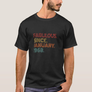 Vintage Fabulous sedan januari 1968 Retro 55 BIR T Shirt