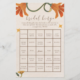 Vintage Faecore Blommigt Tea Möhippa Bingo