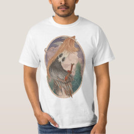 Vintage Fågel T-Shirt | Retro Gammal Stil