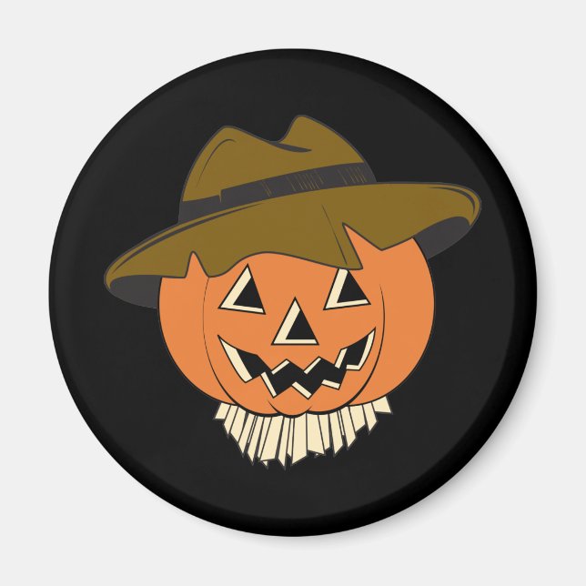 Vintage Fågelskrämma Magnet (Framsidan)