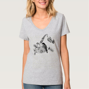 Vintage Fåglar T Shirt