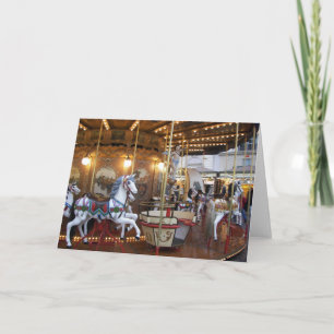 Vintage Fairground Carousel Kort
