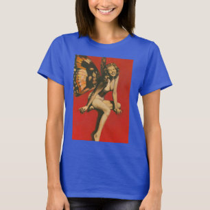 Vintage Fairy Burnout Dam T-shirt