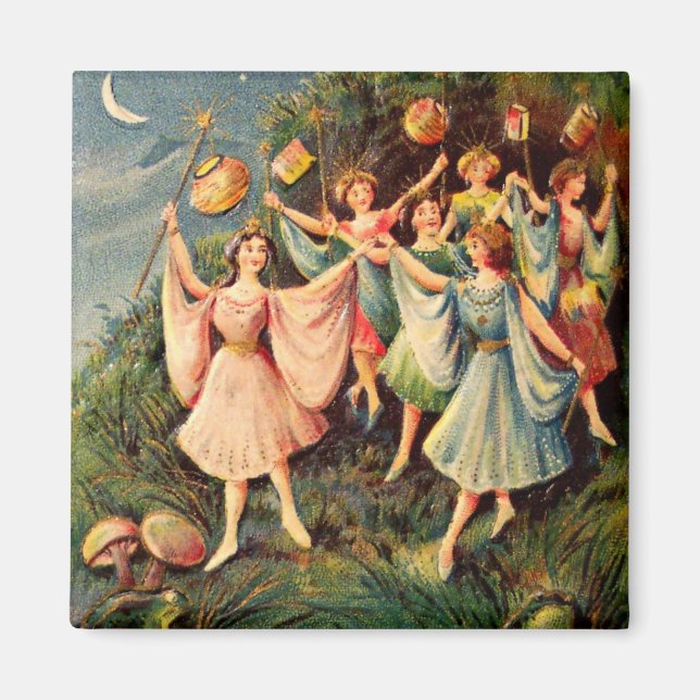 Vintage Fairy Magnet (Framsidan)