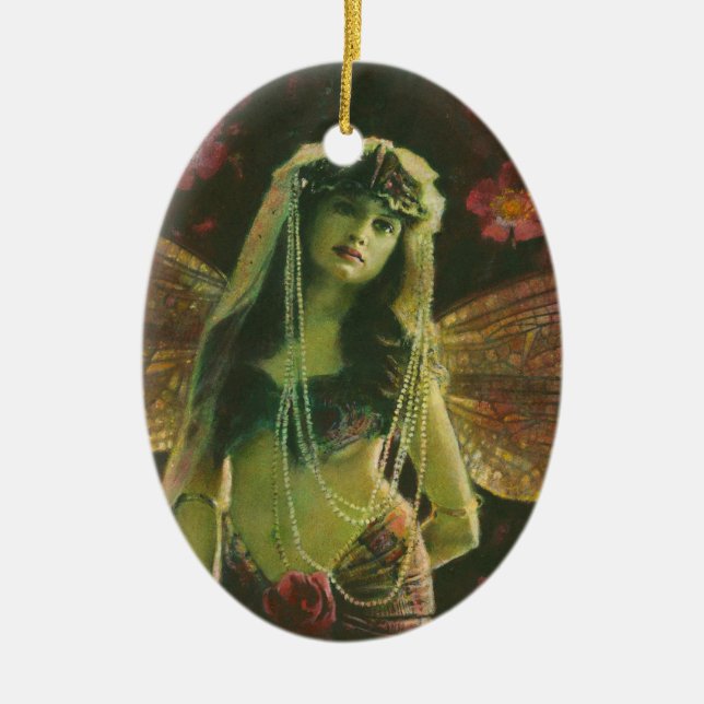 Vintage Fairy Nymph Ornament (Framsidan)