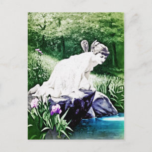 Vintage Fairy Postcard Vykort