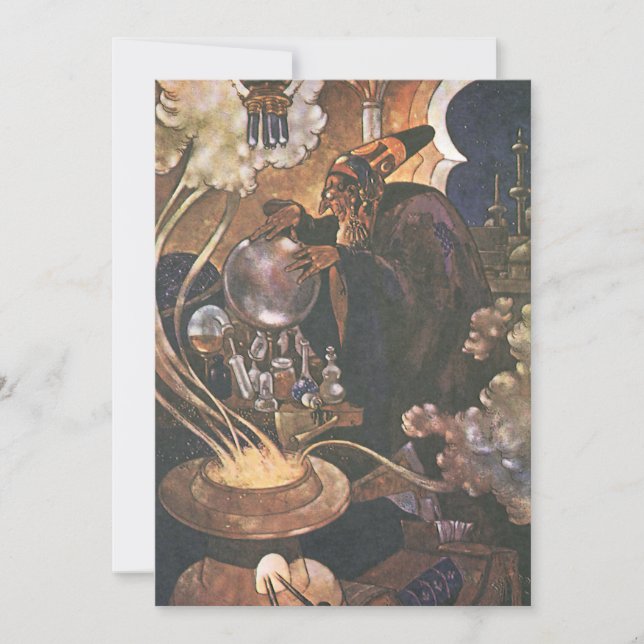 Vintage Fairy Tale, Aladdin och Magic Lamp (Framsida)